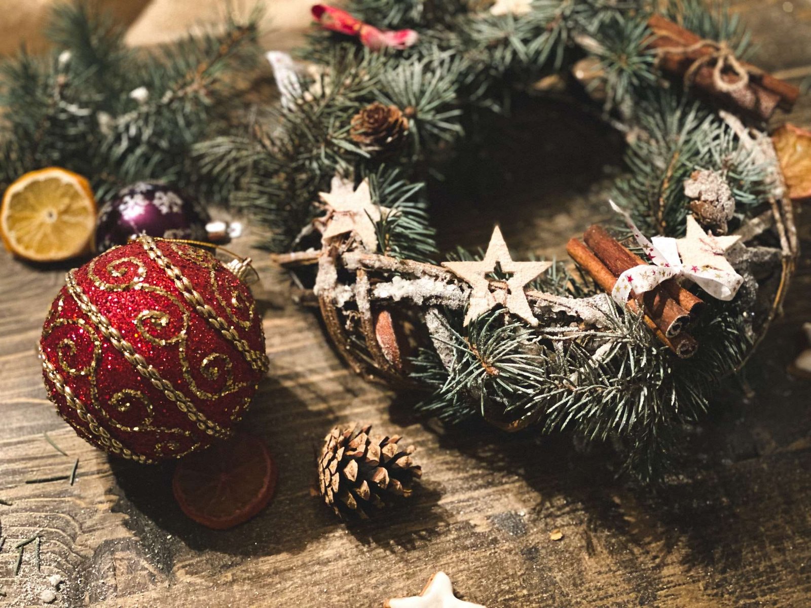 Winter holiday spirit